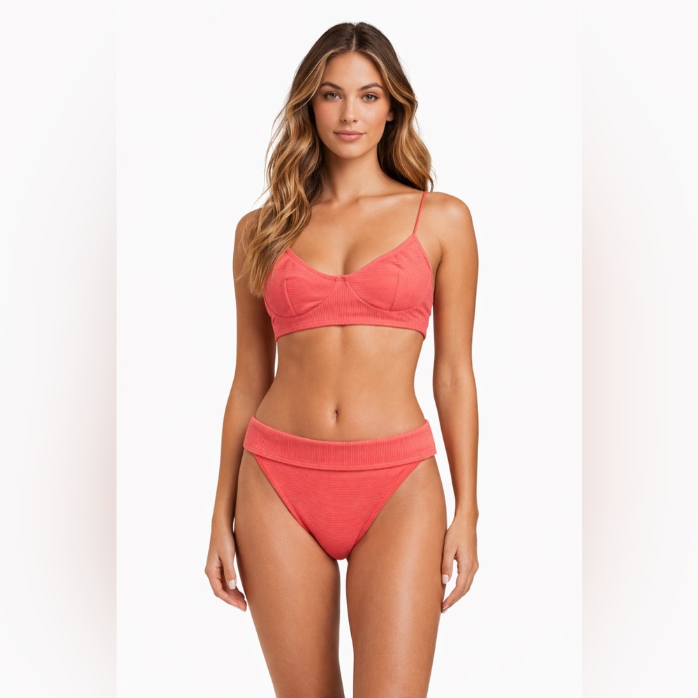 Topshop Burnt Orange Bikini Set